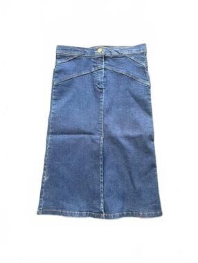 Cartoon Network Denim Midi Skirt Made in Italy Size S